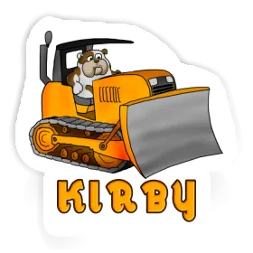 Sticker Kirby Bulldozer Image