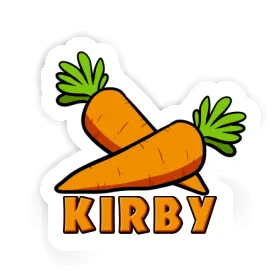 Kirby Sticker Carrot Image