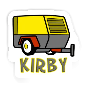 Sticker Compressor Kirby Image