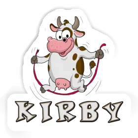 Sticker Kirby Cow Image