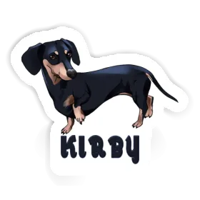 Sticker Dackel Kirby Image