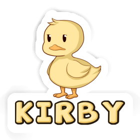 Kirby Sticker Duck Image