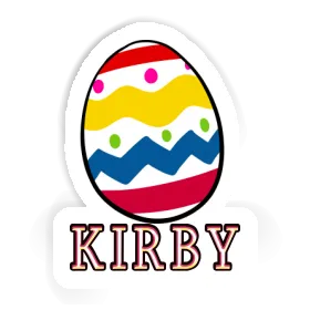 Sticker Kirby Easter Egg Image