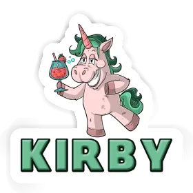 Party Unicorn Sticker Kirby Image