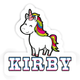 Sticker Kirby Unicorn Image