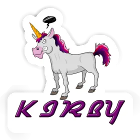 Kirby Sticker Unicorn Image