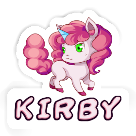 Sticker Kirby Unicorn Image