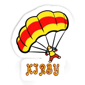 Sticker Parachute Kirby Image