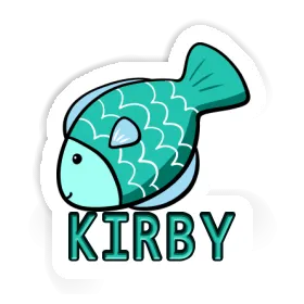 Sticker Fish Kirby Image