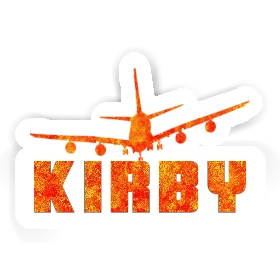 Airplane Sticker Kirby Image