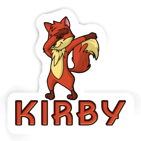 Aufkleber Kirby Fuchs Image