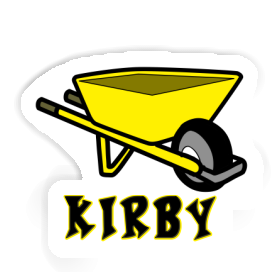 Sticker Kirby Wheelbarrow Image