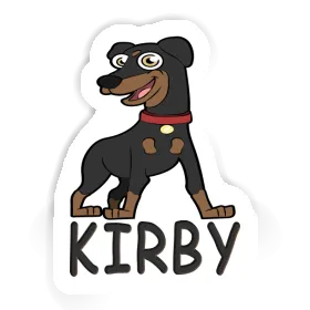 Sticker Kirby German Pinscher Image