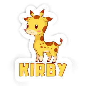 Sticker Giraffe Kirby Image