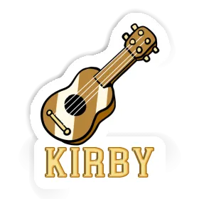 Guitar Sticker Kirby Image