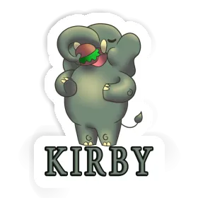 Kirby Sticker Elephant Image