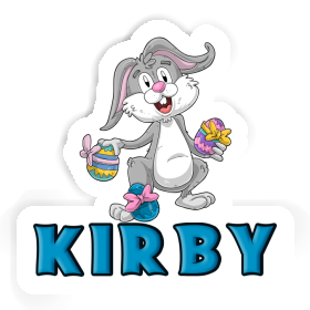 Kirby Sticker Easter Bunny Image