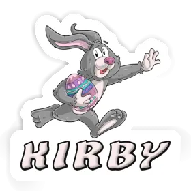 Rugby rabbit Sticker Kirby Image