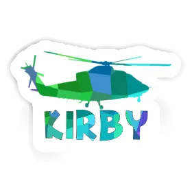 Sticker Kirby Helicopter Image