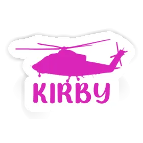 Sticker Helicopter Kirby Image