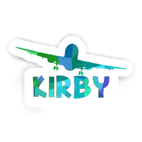 Sticker Airplane Kirby Image