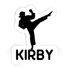 Sticker Kirby Karateka Image