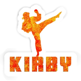 Karateka Sticker Kirby Image