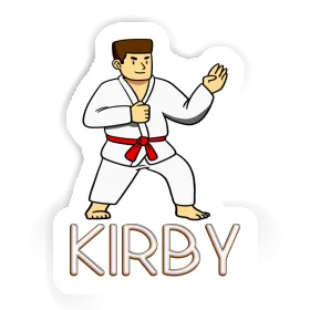 Sticker Kirby Karateka Image