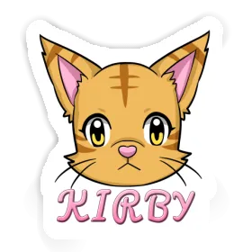 Kirby Sticker Cathead Image