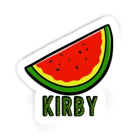 Pastèque Autocollant Kirby Image