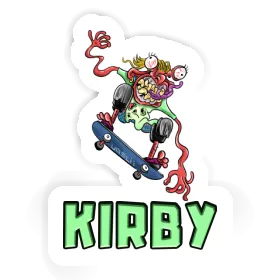 Sticker Kirby Skater Image