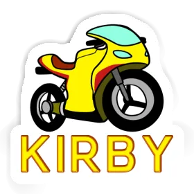 Sticker Kirby Motorcycle Image