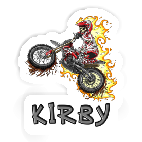 Motocrosser Sticker Kirby Image