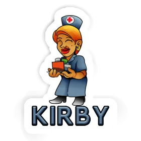 Kirby Sticker Nurse Image