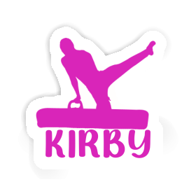 Sticker Kirby Gymnast Image