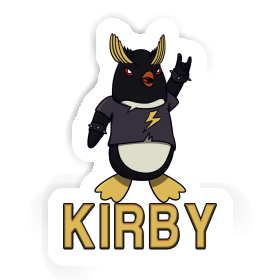 Kirby Sticker Rocking Penguin Image