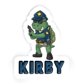 Sticker Kirby Officer Image