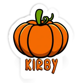 Sticker Pumpkin Kirby Image