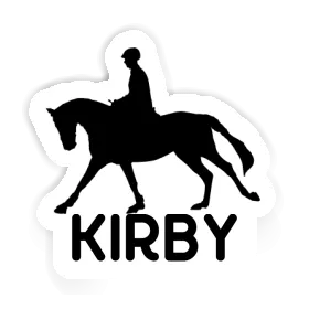 Sticker Kirby Horse Rider Image