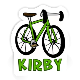 Sticker Kirby Racing Bicycle Image