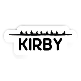 Sticker Kirby Rowboat Image