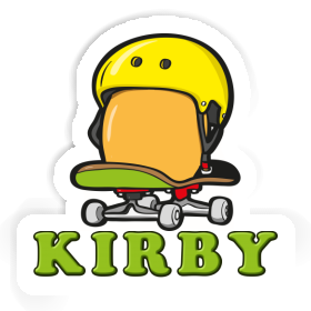 Kirby Sticker Skateboard Egg Image