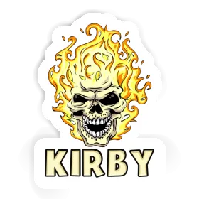 Sticker Skull Kirby Image