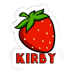 Fraise Autocollant Kirby Image