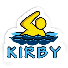 Swimmer Sticker Kirby Image