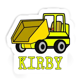 Front Tipper Sticker Kirby Image