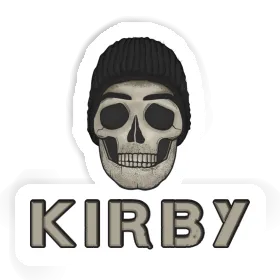 Kirby Sticker Skull Image