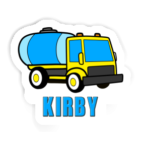 Water Truck Sticker Kirby Image