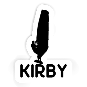 Kirby Sticker Windsurfer Image