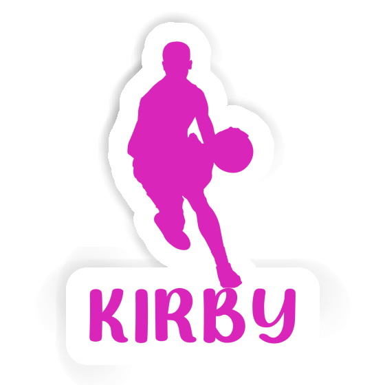 Sticker Basketballspieler Kirby Laptop Image